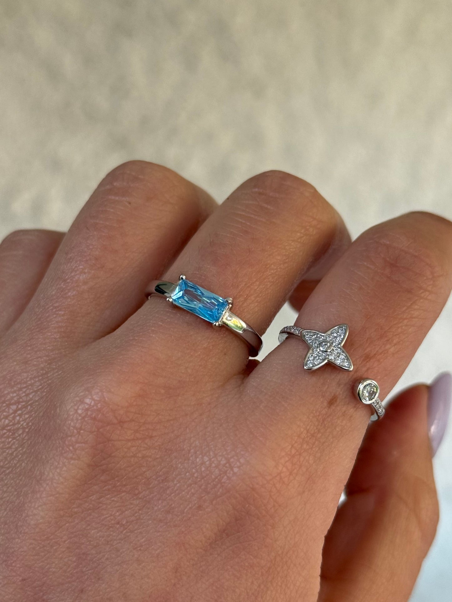 Anello Acquamarina