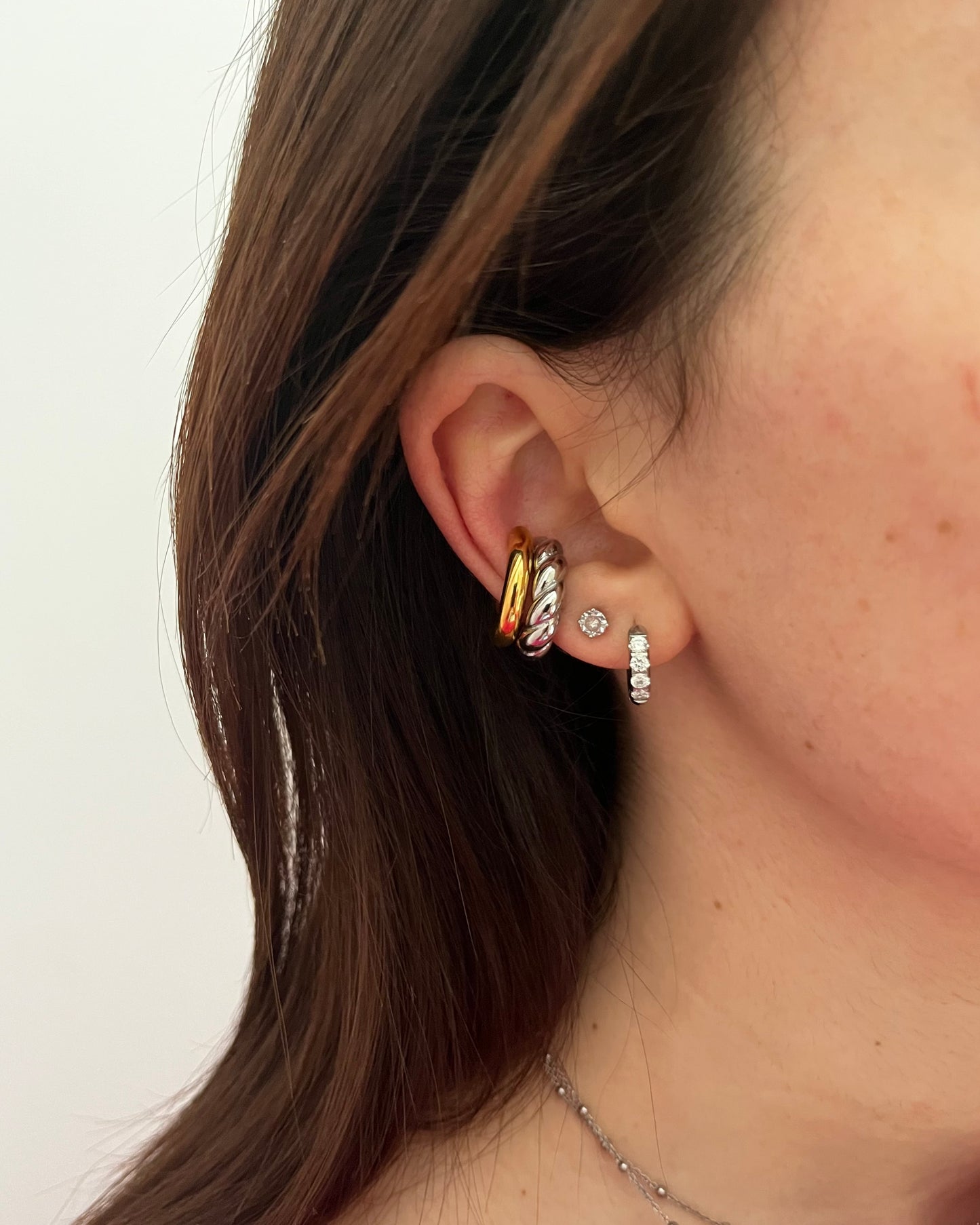 Ear cuff Intreccio