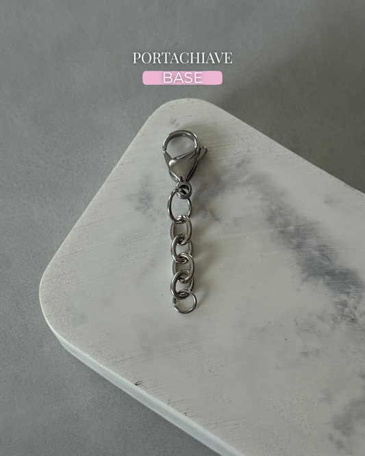 Base portachiavi in acciaio inox