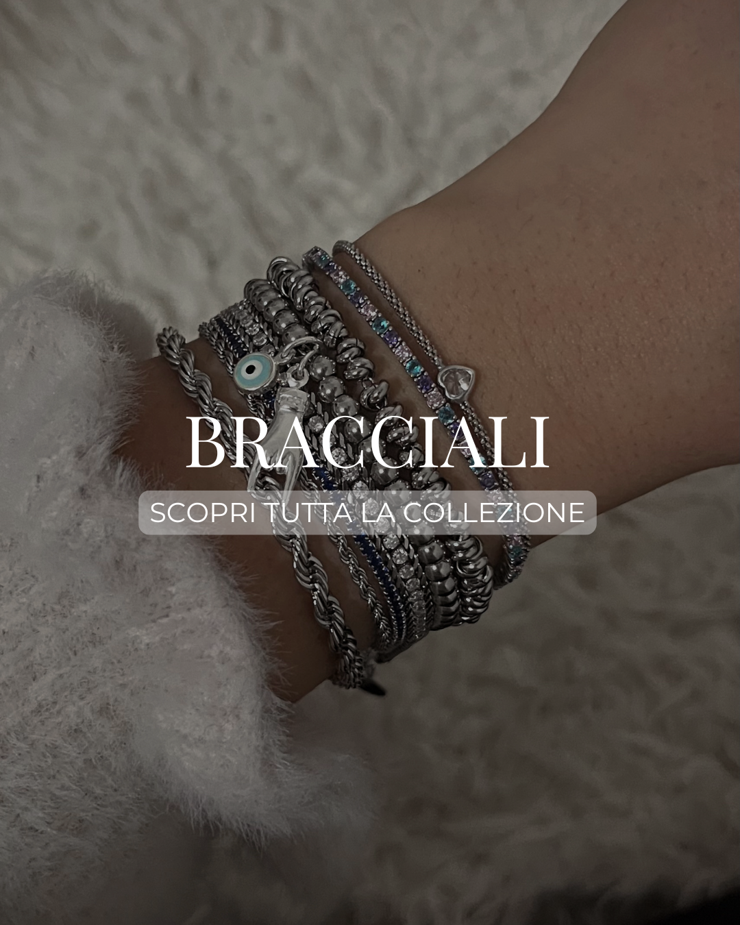 Bracciale in argento 925 o acciaio personalizzabile Amare Gioielli, ideale per un regalo speciale.