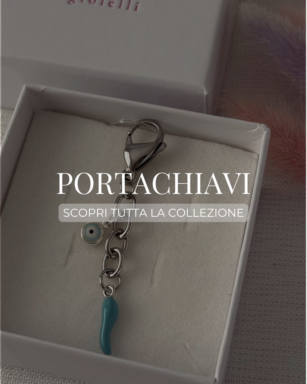 Portachiavi personalizzato Amare Gioielli con nome o foto, idea regalo emozionale.