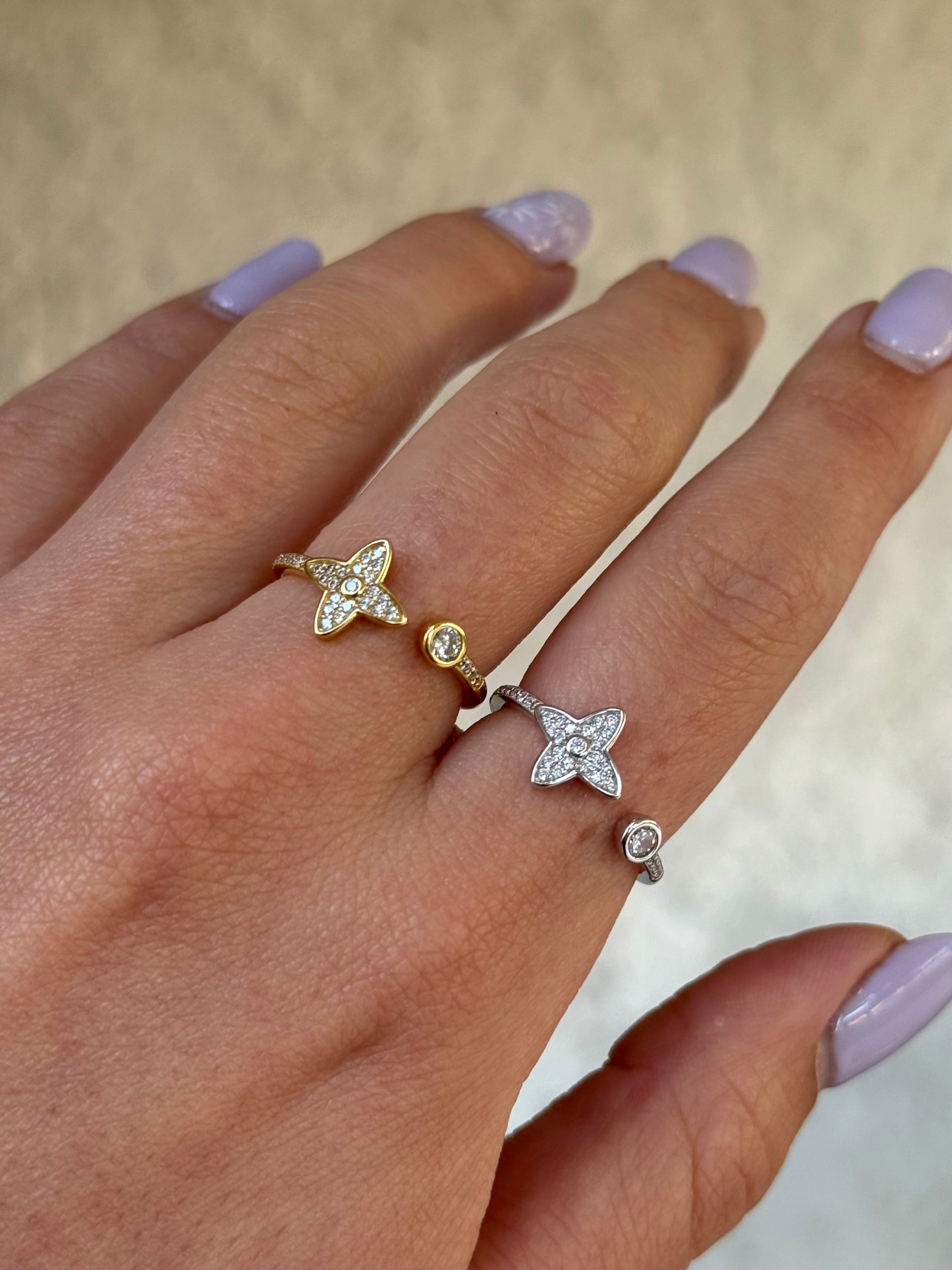 Anello Fiore luminoso