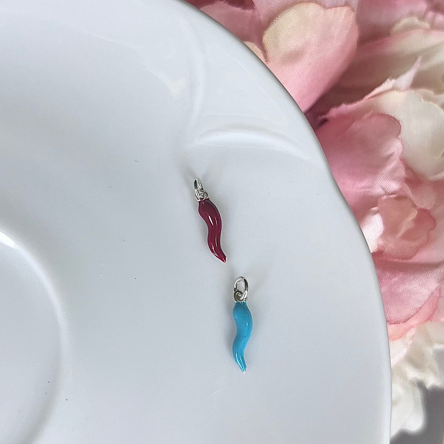 Cornetto colorato MINI argento925 