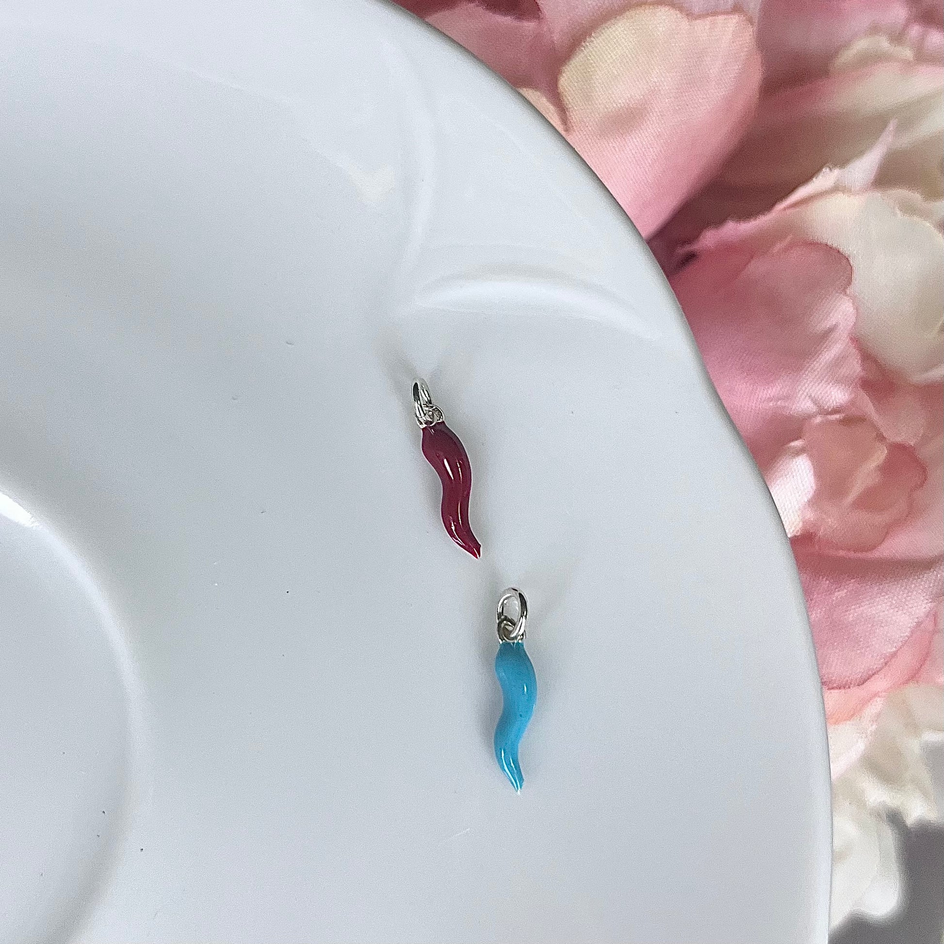 Cornetto colorato MINI argento925 
