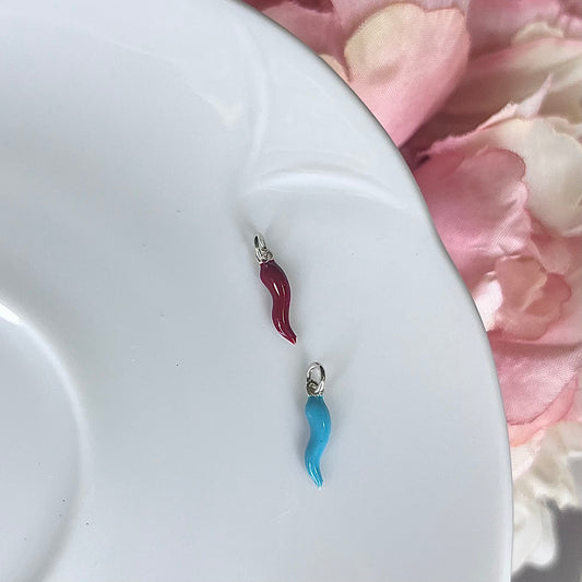 Cornetto colorato MINI argento925 