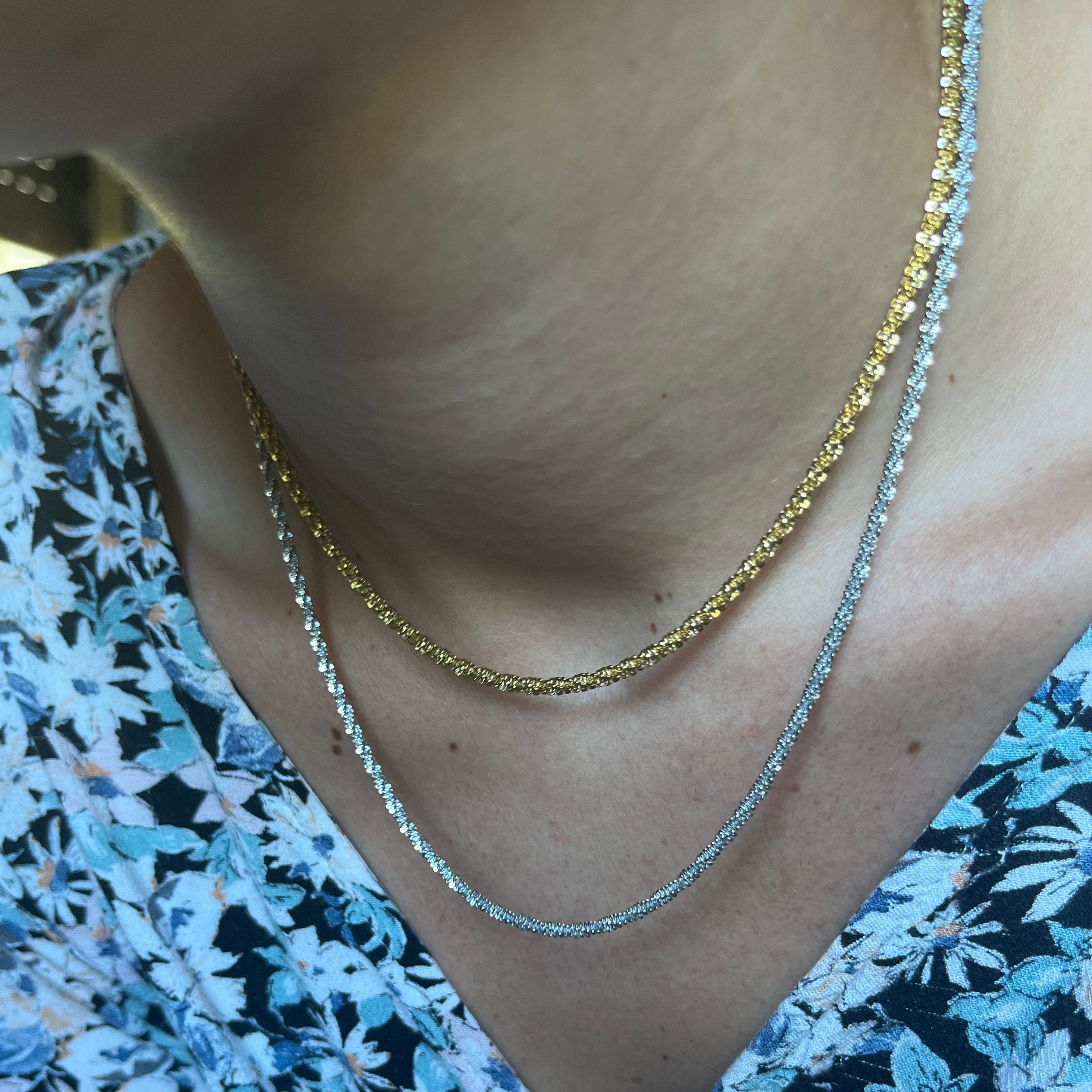 Catena diamantata completa.