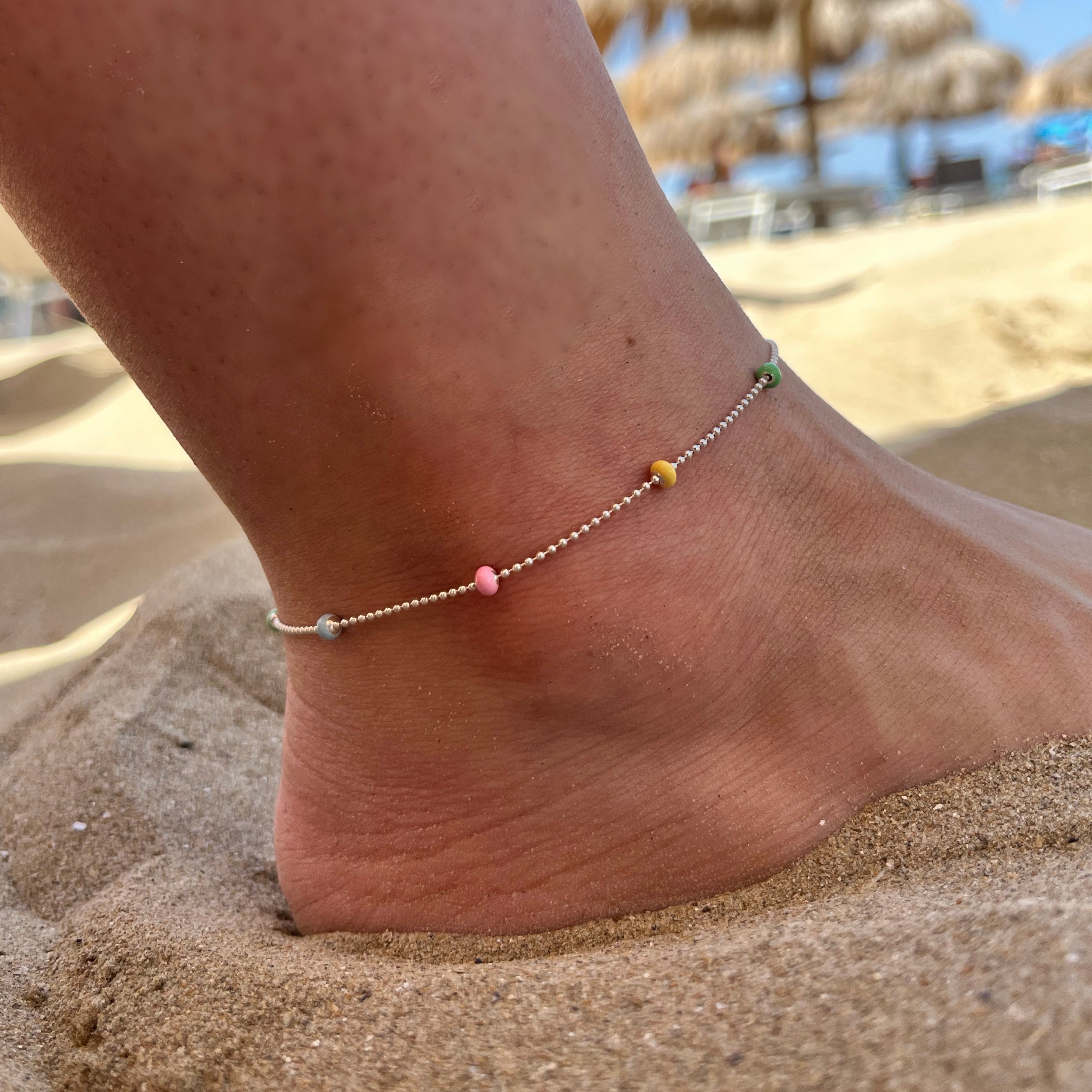 cavigliera in argento 925