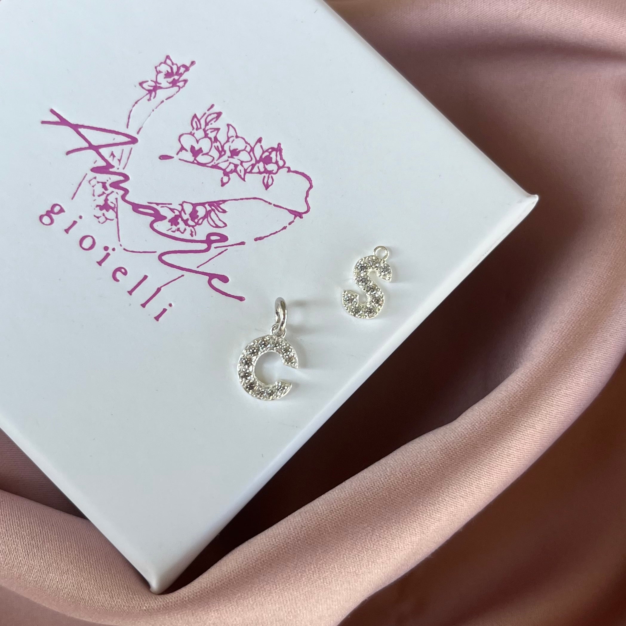 charm_lettera_alfabeto in argento 925