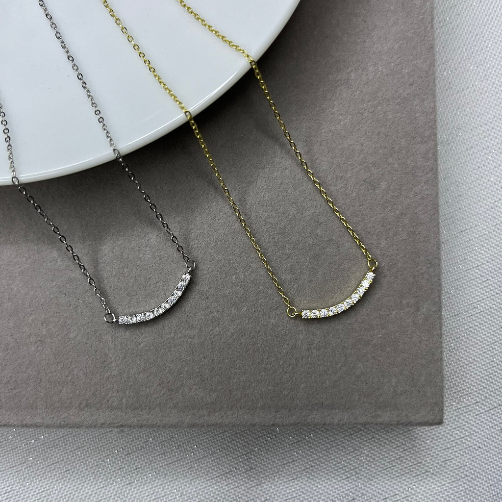 Collana completa con charm Smile.