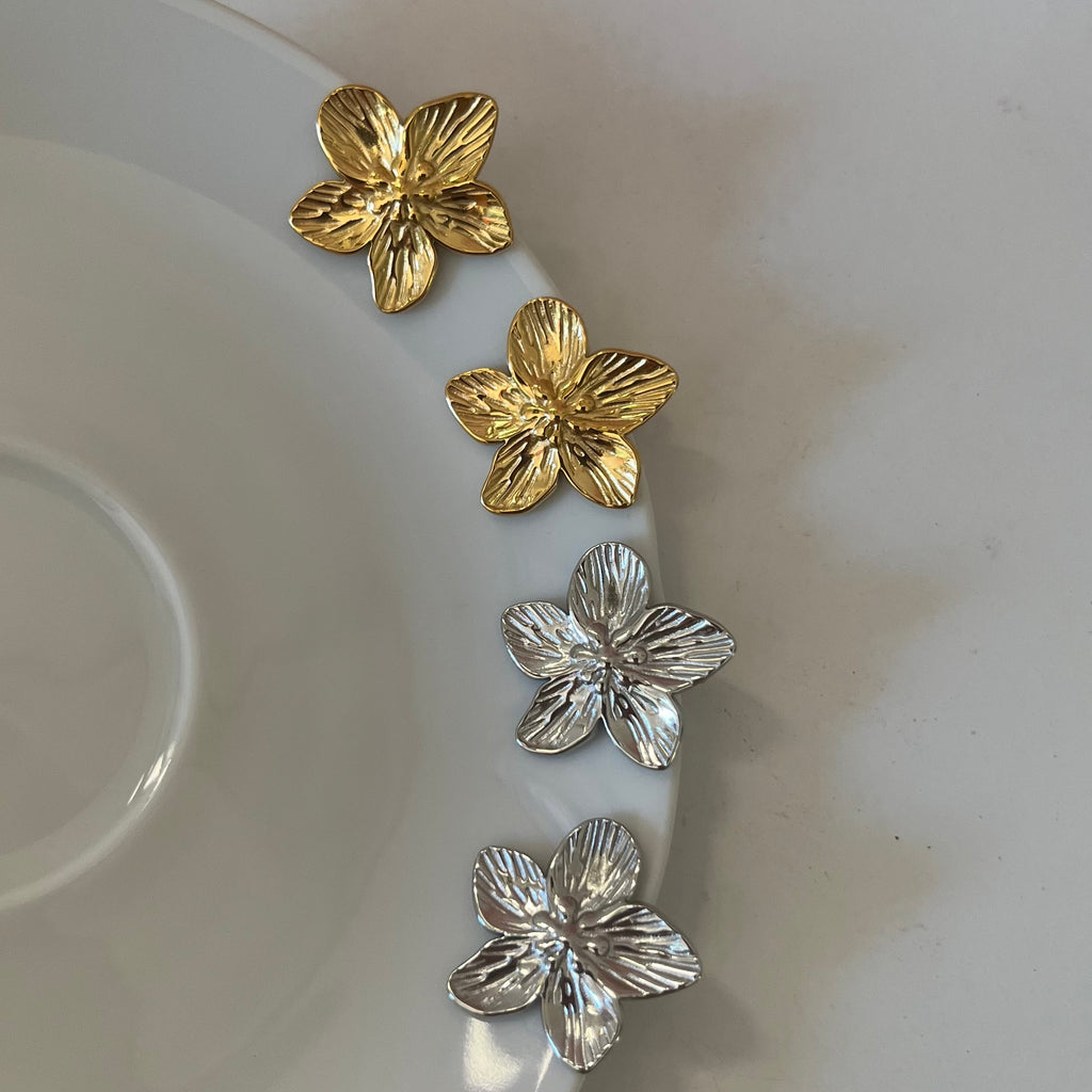 Primo piano sul design a fiore.